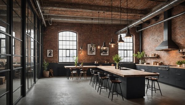 Éveillez votre intérieur avec la décoration industrielle chic